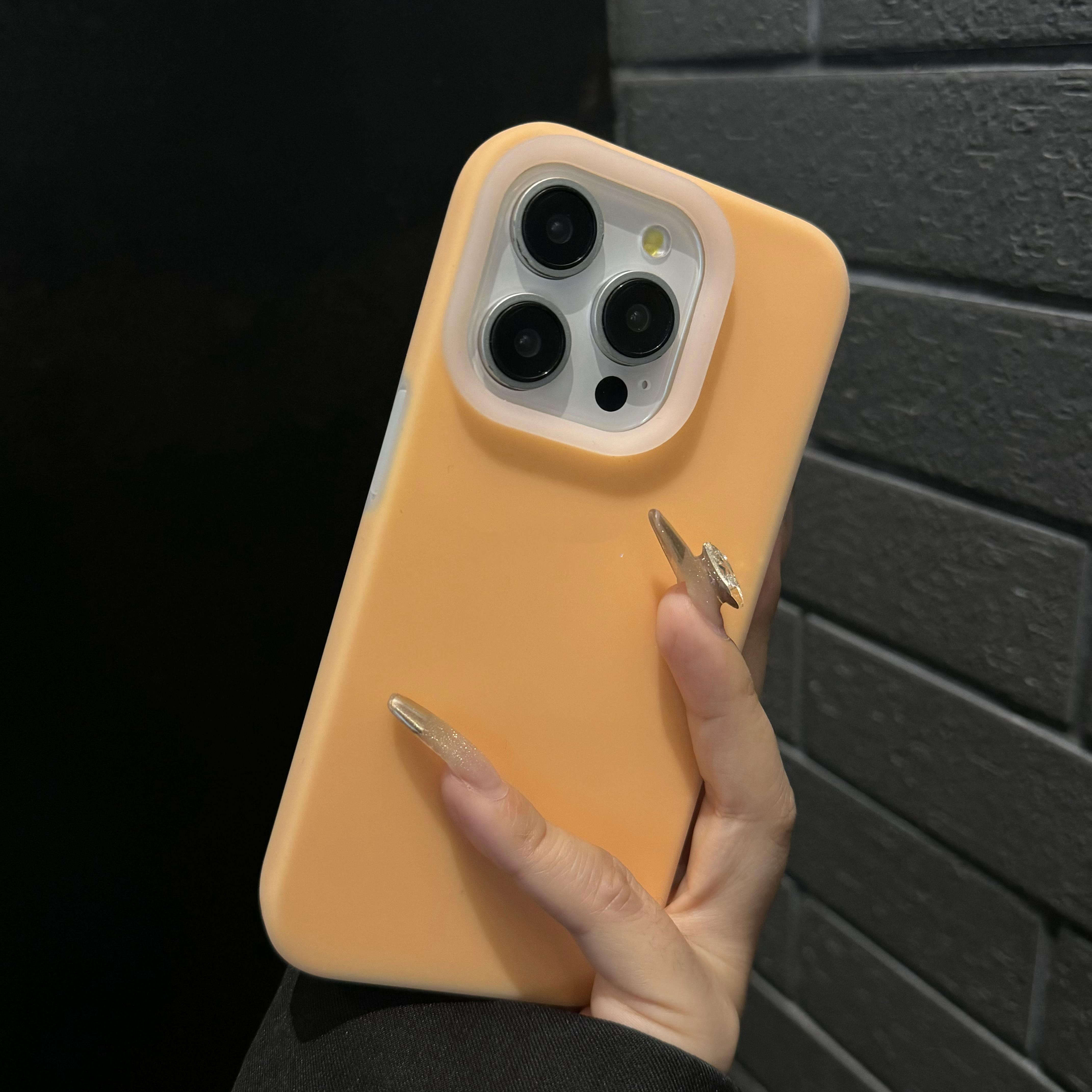 软糯果冻液态硅胶适用oppoReno12/13手机壳FindX8雾面奶橘色pro南瓜色FindX7网红ultra高级感+加厚x6防摔全包