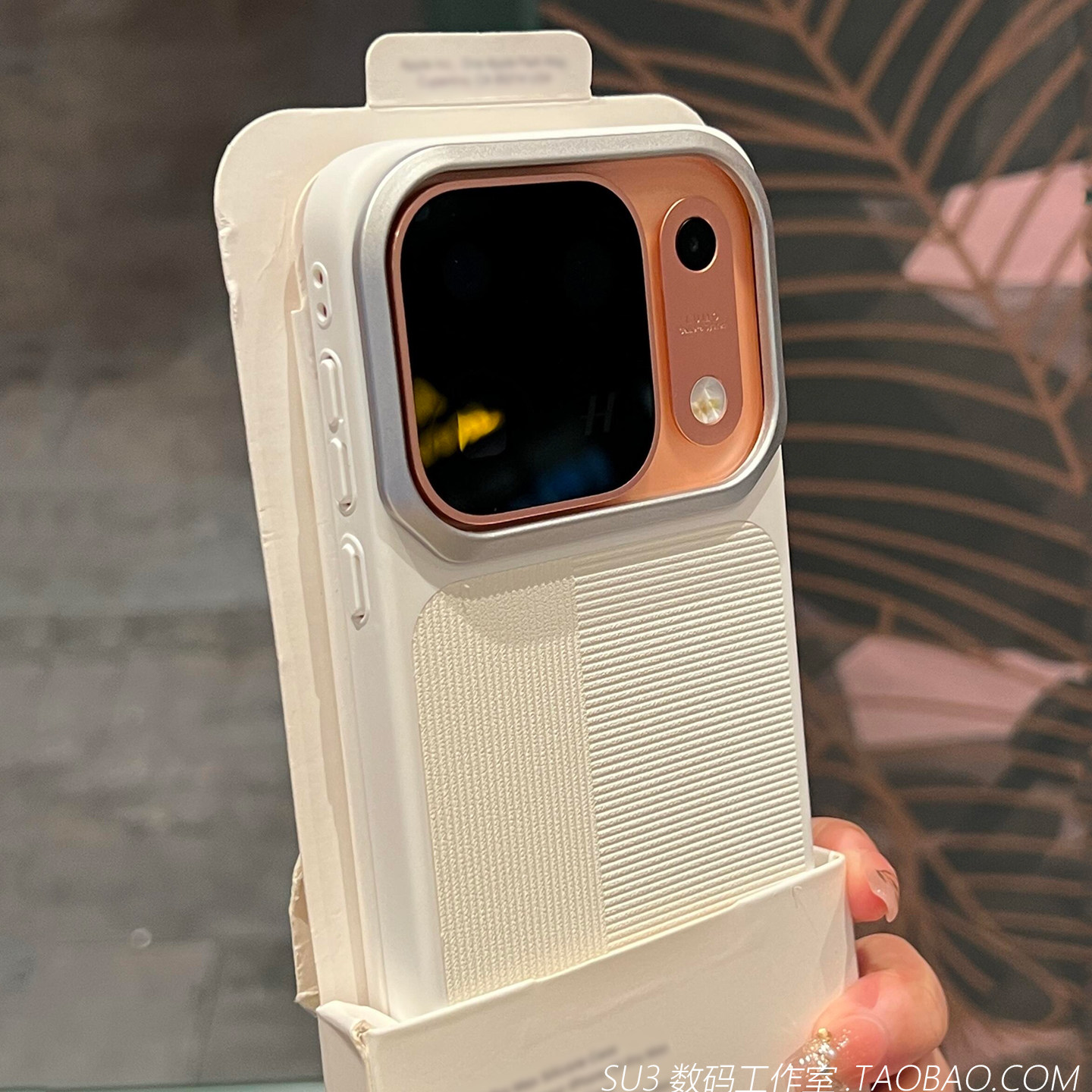 内置磁吸皮纹条纹适用oppoFindX10手机壳e素皮拼接X10promax硬壳vivoX500pro小米18promax白色x9撞色简约磨砂