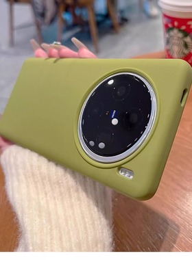 豆绿色适用vivoX100手机壳x100pro液态硅胶X90软糯IQOO12全包11s防摔neo9豆蔻绿简约x80耐脏S17高级感小众男