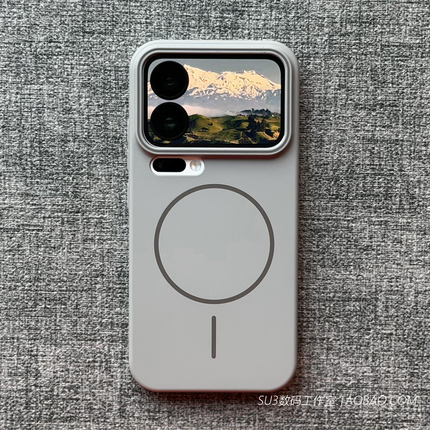 钛灰色Beats同款细圈磁吸充电一加15适用一加Ace6手机壳Ace5至尊版Ace3/2防摔13肤感12极简亚克力男简约大孔