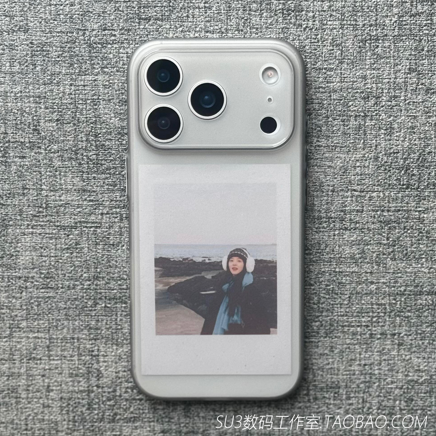 不沾指纹裸机感超薄软壳适用iPhone17pro苹果17promax手机壳16磨砂air透灰色plus全包镜头15轻薄14防摔13女12