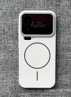 钛灰色Beats同款细圈磁吸充电一加15适用一加Ace6手机壳Ace5至尊版Ace3/2防摔13肤感12极简亚克力男简约大孔