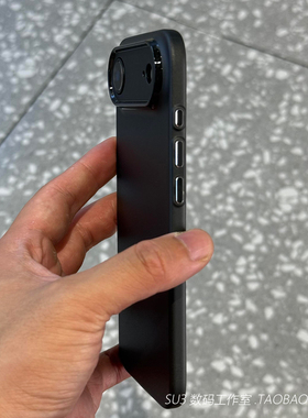 超轻超薄软壳不伤机Air适用iPhone17苹果17promax手机壳16plus全包15隐形14裸机肤感13黑色磨砂防指纹高级感