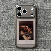 透黑色裸机感超薄软壳适用iPhone17pro苹果17promax手机壳16pro硅胶plus全包镜头15轻薄14防摔13透明极简12