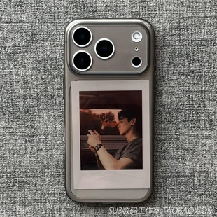 透黑色裸机感超薄软壳适用iPhone17pro苹果17promax手机壳16pro硅胶plus全包镜头15轻薄14防摔13透明极简12