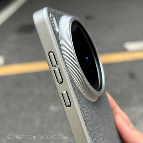 灰色亚毛麻料布纹FindX8s适用oppoFindX8Ultra手机壳X9pro防摔滑Reno13磁吸充电x200高级感小众大孔电镀硬壳