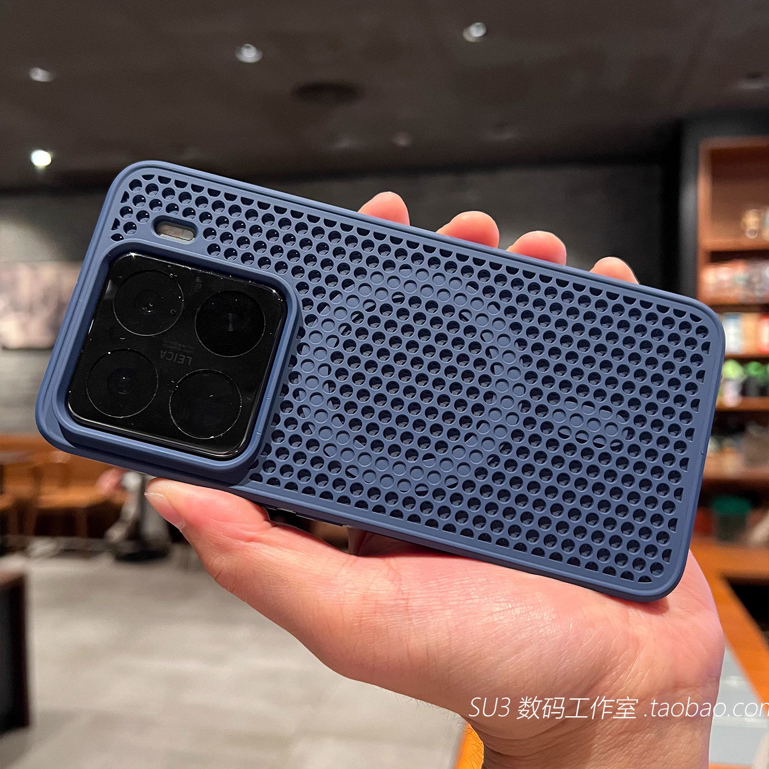 磁吸充电散热蜂窝透气Z9Turbo适用一加Ace5pro手机壳vivo海军蓝色IQOO13防摔12商务男neo10全包+简约Magsafe