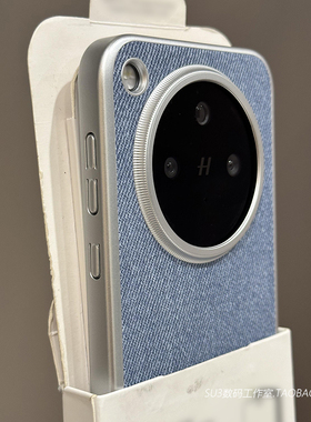 亚麻牛仔蓝布纹适用magic7华为mate70手机壳mate60pro荣耀x60皮纹银色nova13硬12磁吸不沾指纹磨砂三包+简约