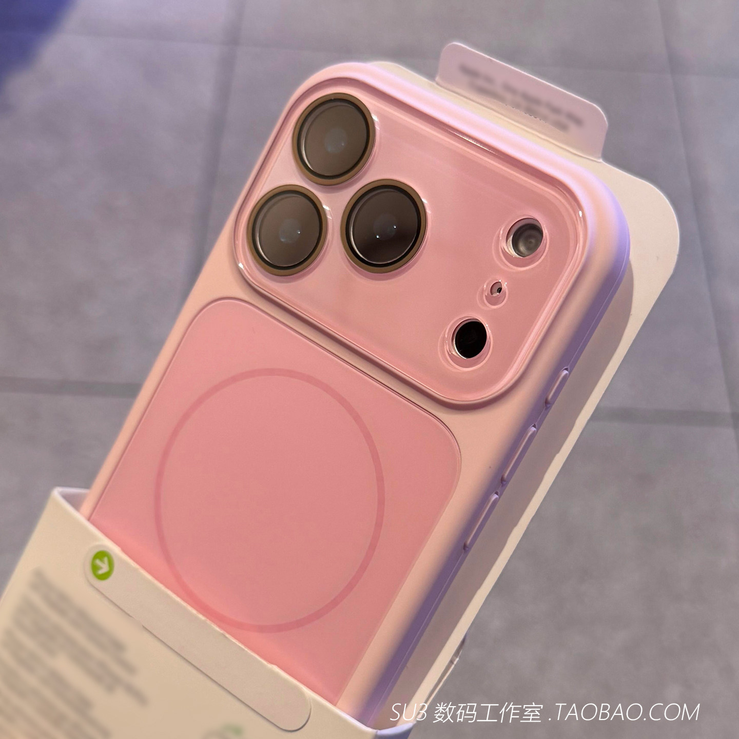 樱花粉冰砂液态硅胶磁吸充电iPhone17适用苹果17promax手机壳16水晶玻璃15带镜头膜14大视窗13防指纹不会发黄
