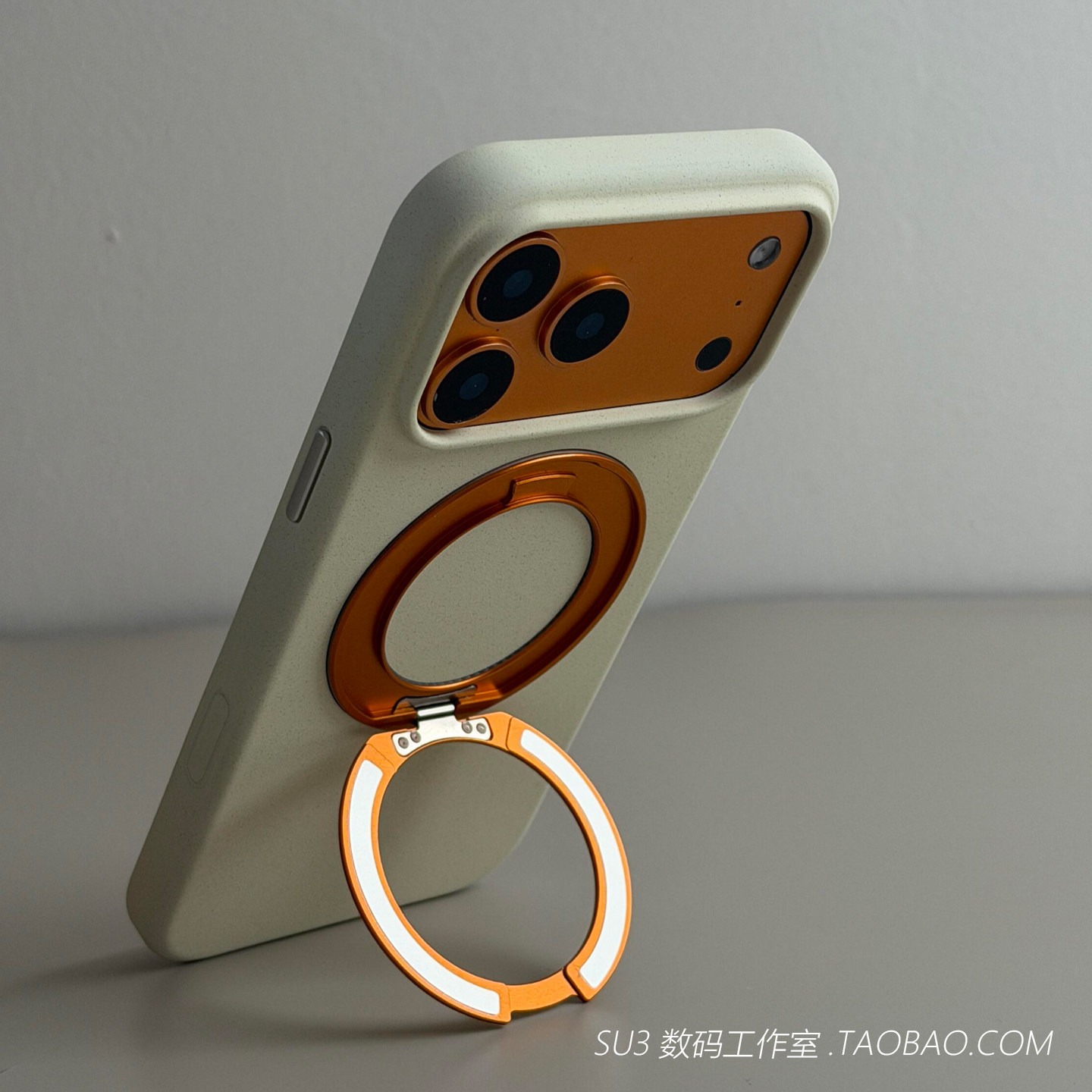 磁吸360°旋转立体支架一体FindX9spro适用oppoFindX9手机壳三星S26Ultra磨砂一加15T防摔软全包无线充电硬壳