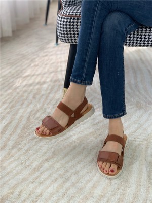 born牛皮凉鞋新款外贸原单软底