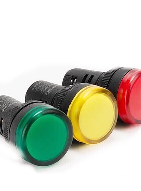 正泰 指示灯 信号灯 ND16-22DS/4 红色 绿色 黄色  220V 380V 24V