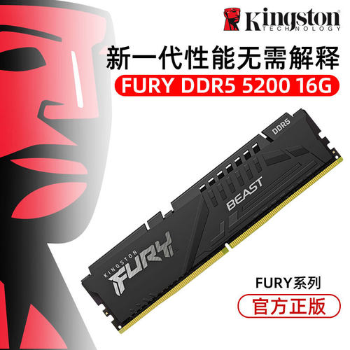 金士顿野兽系列骇客神条ddr5