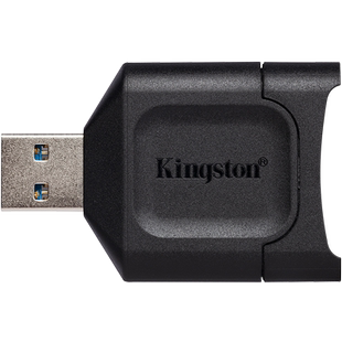 金士顿SD高速读卡器 迷你便携读卡器USB3.2 sd相机卡UHS-II读卡器