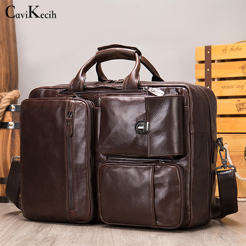 商务休闲双肩背包多功能真皮男士公文包手提包单肩斜挎包牛皮男包在类目 箱包皮具/热销女包/男包, 男士包袋中 - 来自Buy2taobao.com提供专业的淘宝代购服务