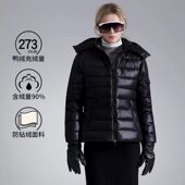 coyacal充绒220 羽绒服韩版 270克超厚加厚修身 显瘦白鸭绒女短款