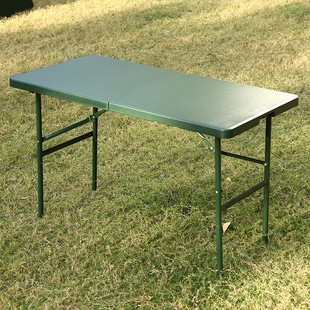 加厚升降折叠吹塑桌便携式野营餐桌作业会议桌椅户外指挥桌摆摊桌
