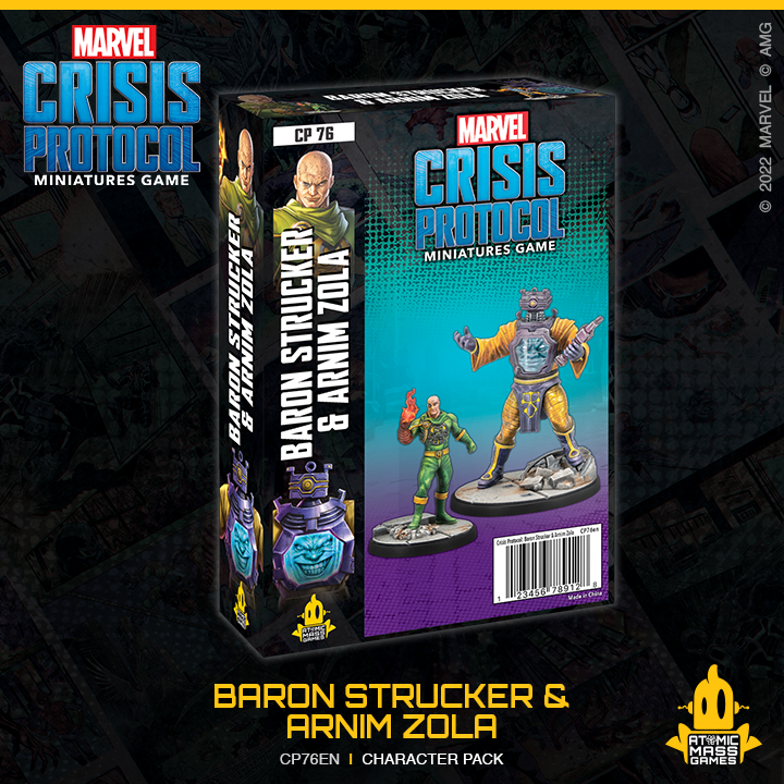 Marvel CP Strak+Anim Зола Барон Штракер и Арним Зола