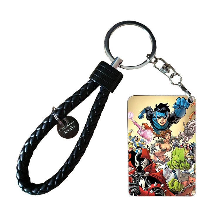 无敌少侠马克钥匙扣圈动漫小挂件