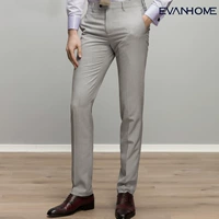 Mùa thu quần dài thẳng nam kinh doanh bình thường phù hợp với quần nam tự tu luyện miễn phí nóng chuyên nghiệp phù hợp với quần trẻ - Suit phù hợp quần tây nam đẹp
