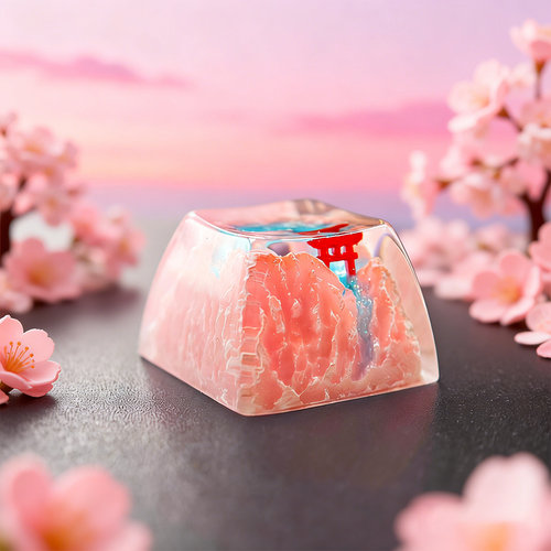 机械键盘树脂夜光透光键帽礼物
