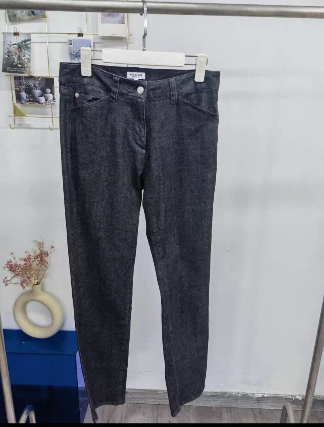 日单mcGREGOR女士裤子，牛仔裤，修身裤子