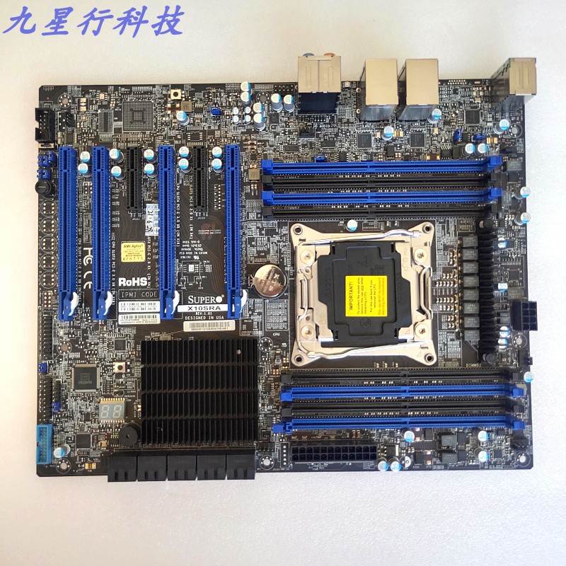 超微 X10SRA C612单路工作站主板 支持E5-2600V3/V4 DDR4内存独显