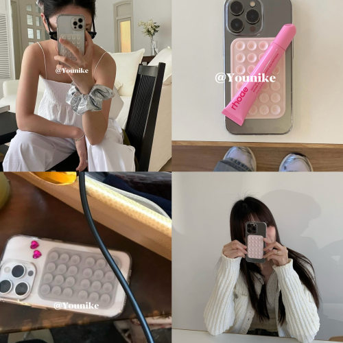 ins博主同款创意吸盘手机壳苹果