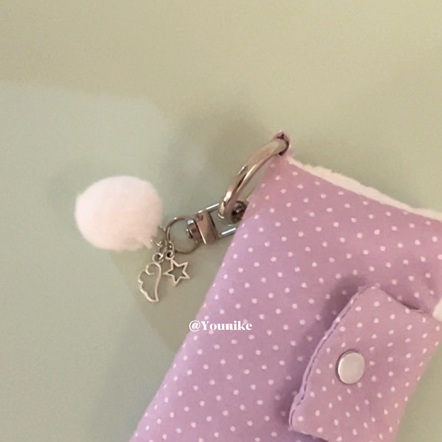 韩系ins可爱毛球天使车钥匙扣手机挂件AirPods挂饰吊坠治愈包挂件,服饰配件/皮带/帽子/围巾,包挂件,淘宝优惠券,粉丝福利购,淘宝优惠卷