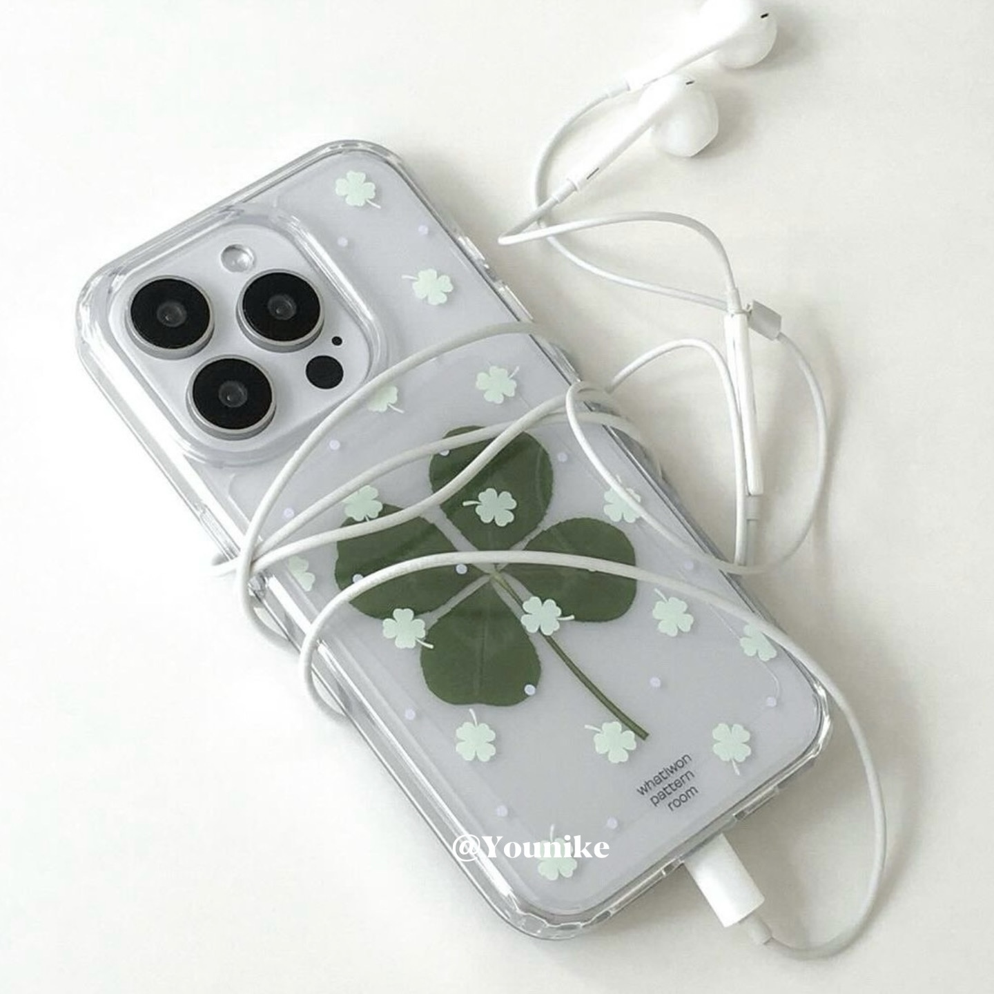 新款四叶草软小众简约气质韩系