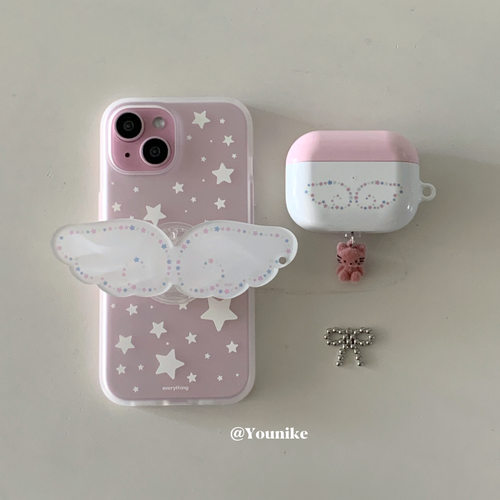 韩系ins风天使翅膀手机壳可爱萌