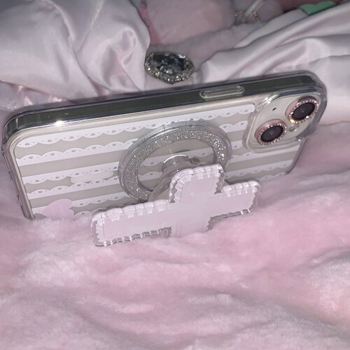 洛丽塔古早甜心少女磁吸手机壳韩