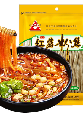 川珍红薯粉丝508g火锅食材酸辣粉