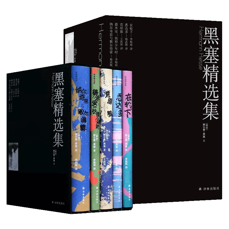 正版黑塞精选集作品集全5册