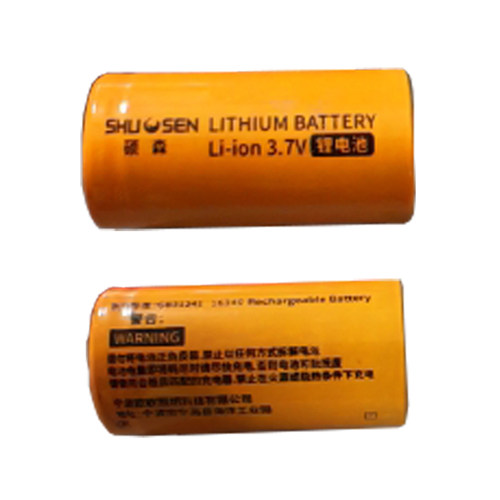 适用骑行装备自行车灯硕森手电筒WIDE ANGLE AH9锂电池16340 3.7V