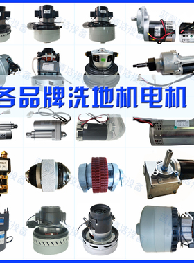 【原厂配件】手推驾驶扫洗地机吸水行走驱动刷盘电机24V3648V马达