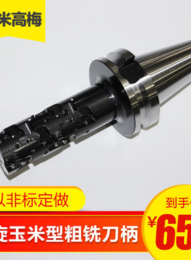 玉米铣刀柄开粗可转位螺旋立铣