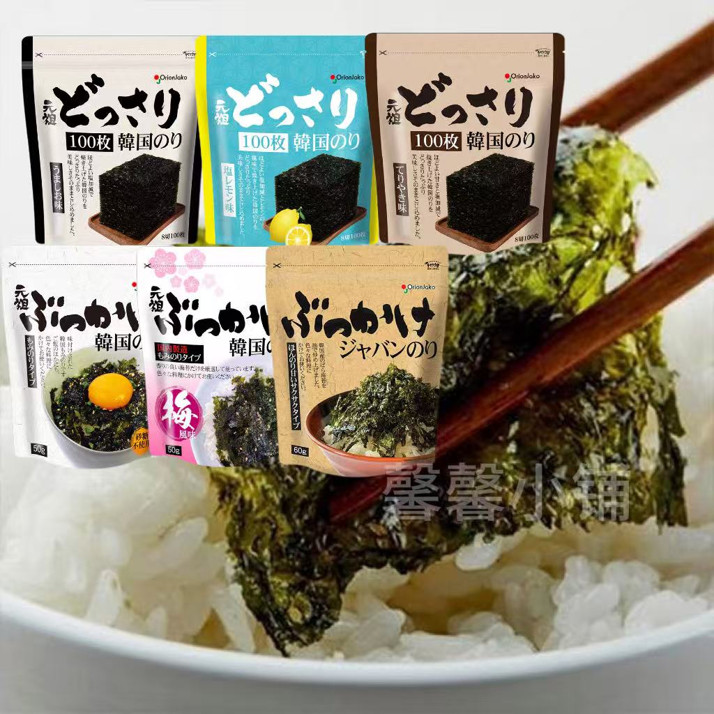 日本直邮OrionJako海苔片照烧汁图片