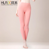 单件德绒保暖裤 衬裤 内穿紧身发热打底裤 线裤 冬季 花系女士秋裤
