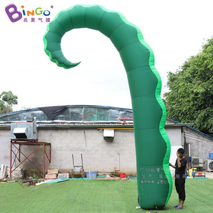 章鱼腿气模充气绿色章鱼爪模型酒吧商场海洋主题活动美陈装饰用品