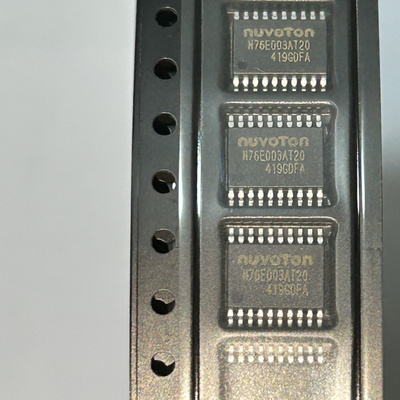 原装N76E003AT20丝印：N76E003封