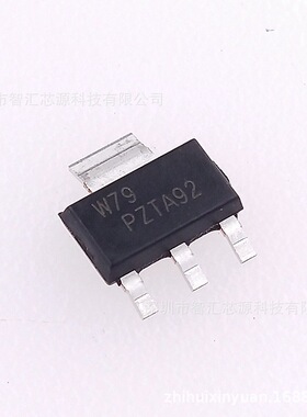 全新原装PZTA92 PZTA92T1G 双极晶体管 贴片SOT-223