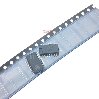 全新原装HD74LS86FPEL丝印：LS86