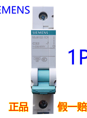 SIEMENS西门子1P 16A 20A 25A 32A空40A开63A单进单出断路器家用