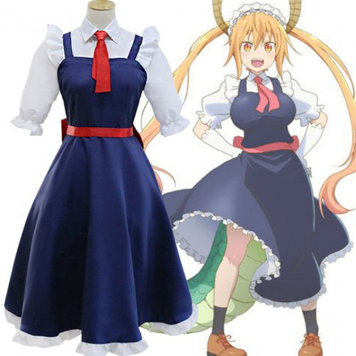 小林家的女仆龙cos服女仆装