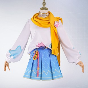 高还原小乔cos服王者荣耀小乔线条小狗cosplay二次元扮演服