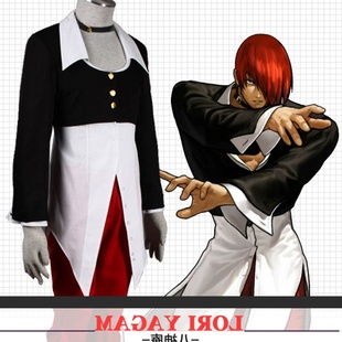 豆豆家拳皇cosplay八神庵cos服 日本动漫游戏cos服 动漫表演服