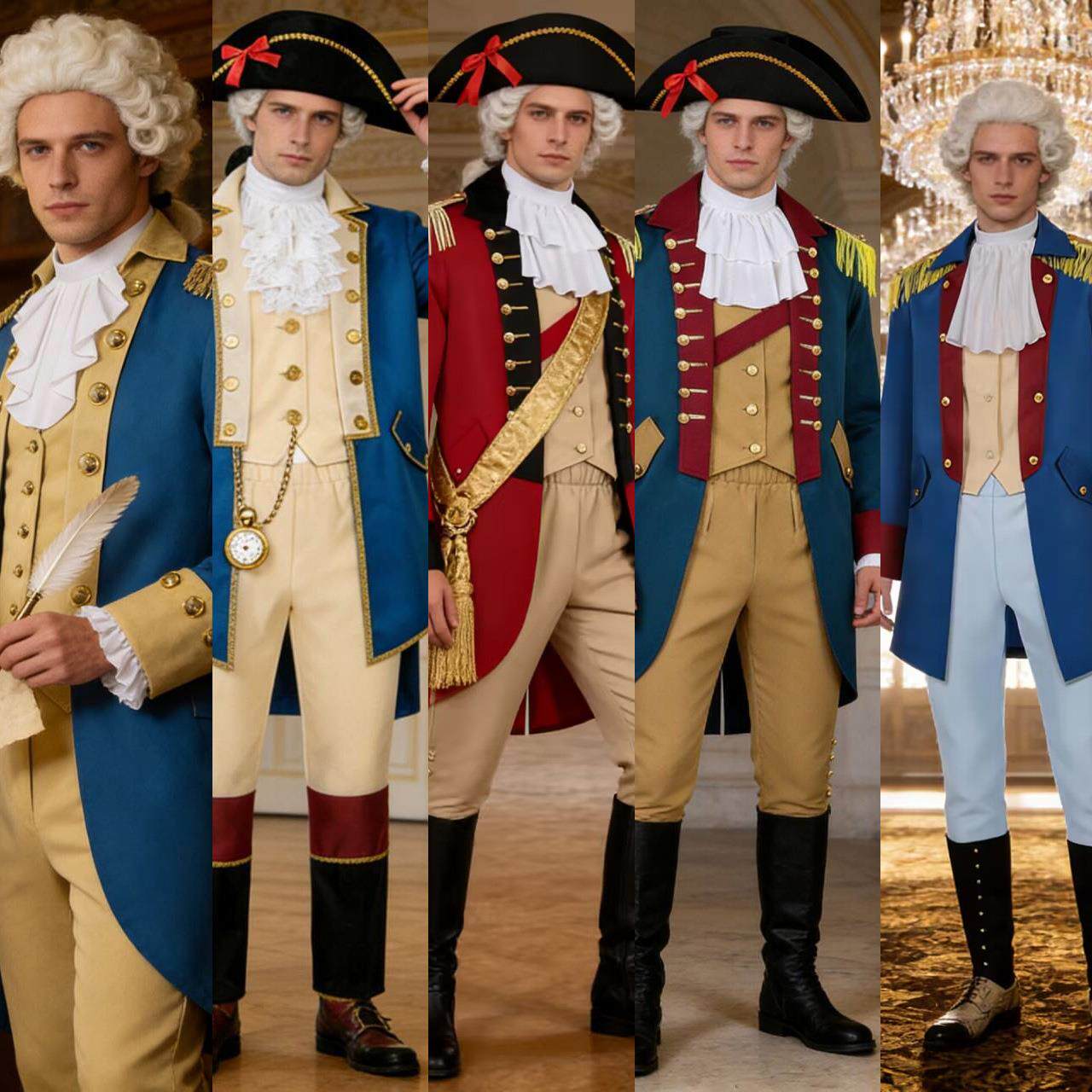 新款男美国总统乔治华盛