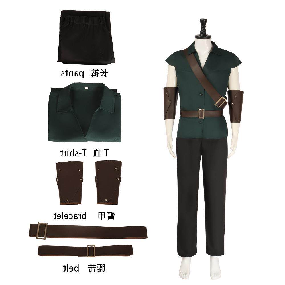 长发公主铁刺兄弟cos服