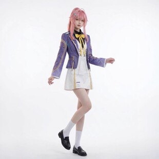 鸣潮爱弥斯cos服校服爱弥斯cos二次元 游戏同款 表演服套 高配版